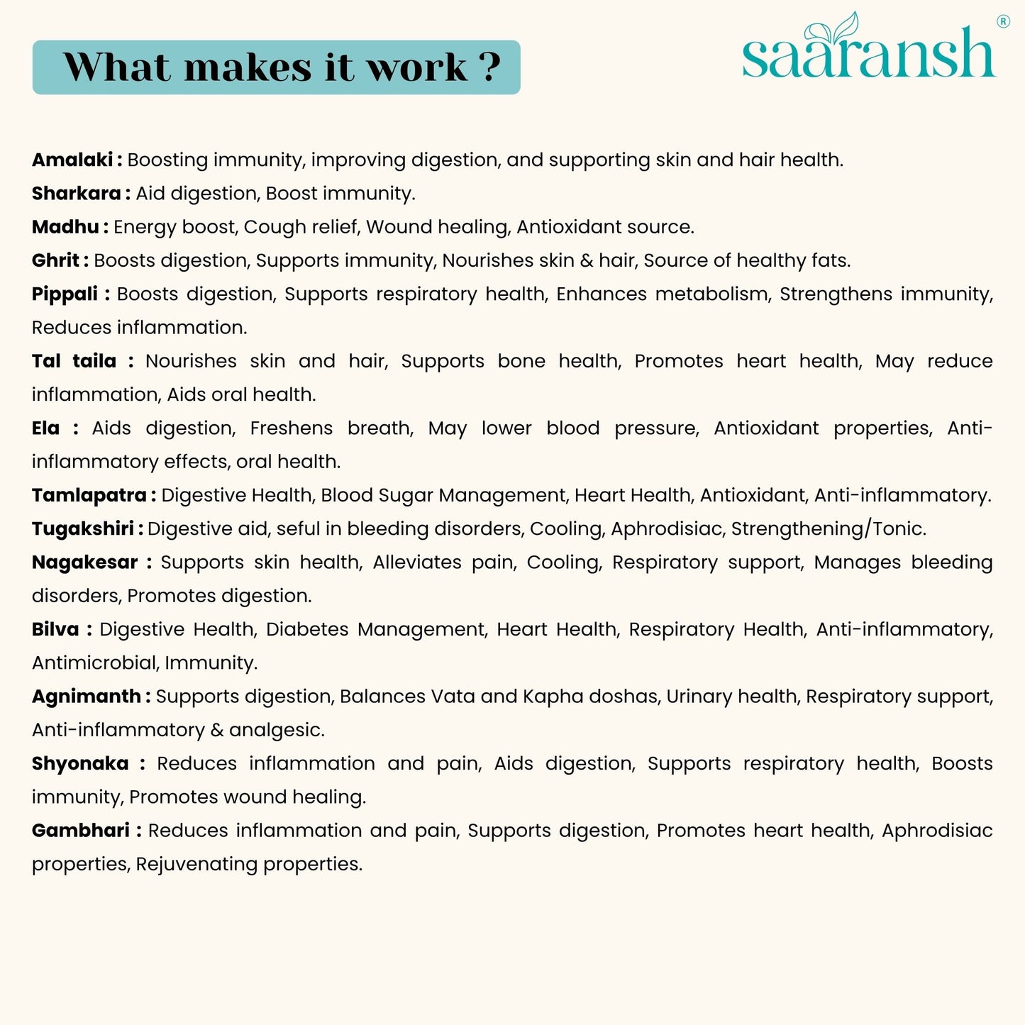 Saaransh Herbal Jam (Chyawanprash)