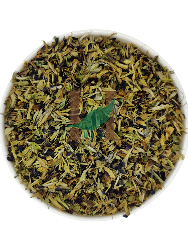 Blue Pea Flower Cut & Sifted - 100 gm | Herbal Tea Ingredient