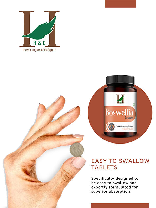 Boswellia Extract Quick Dissolving Tablets - 60 count