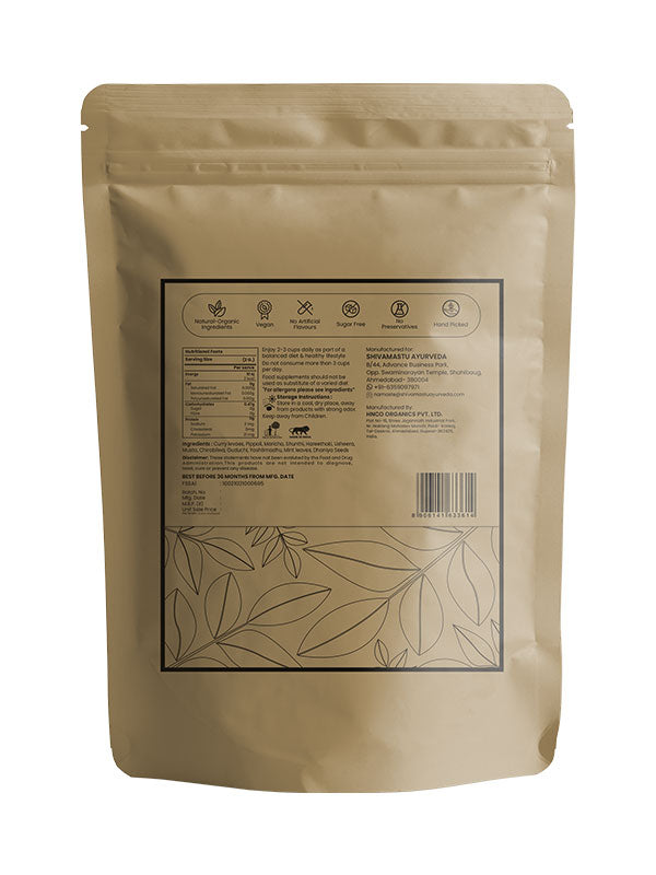 Tummy Tonic Herbal Tea - 100 GM By Shivamastu Ayurveda